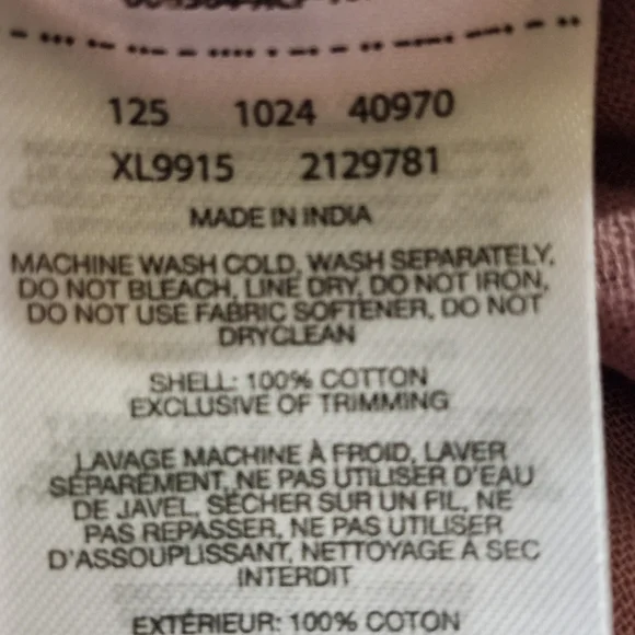 Columbia Size Large Dusty Rose Sleeveless Top - Picture 10 of 10